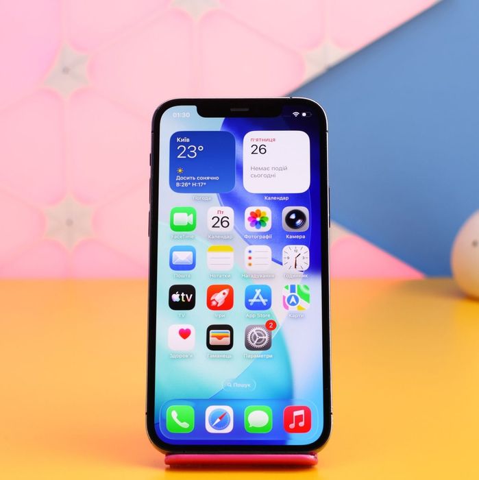 Смартфон Apple iPhone 12 Pro 128GB Pacific (169528) Б/У З ГАРАНТІЄЮ