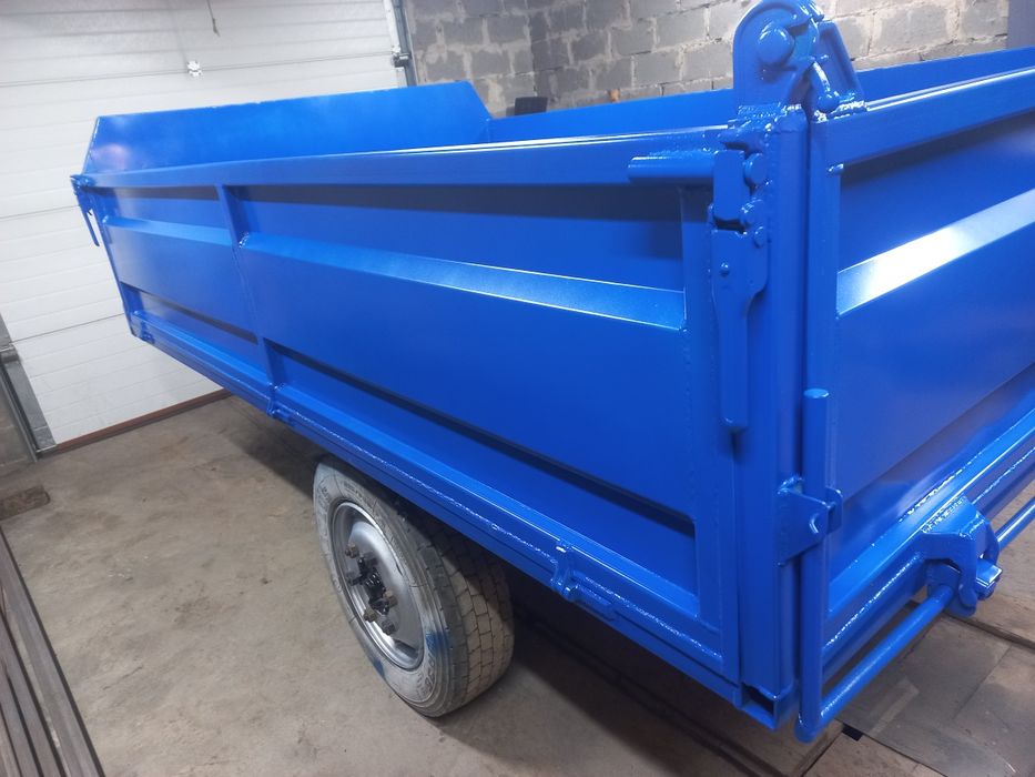 Причіп до міні трактора