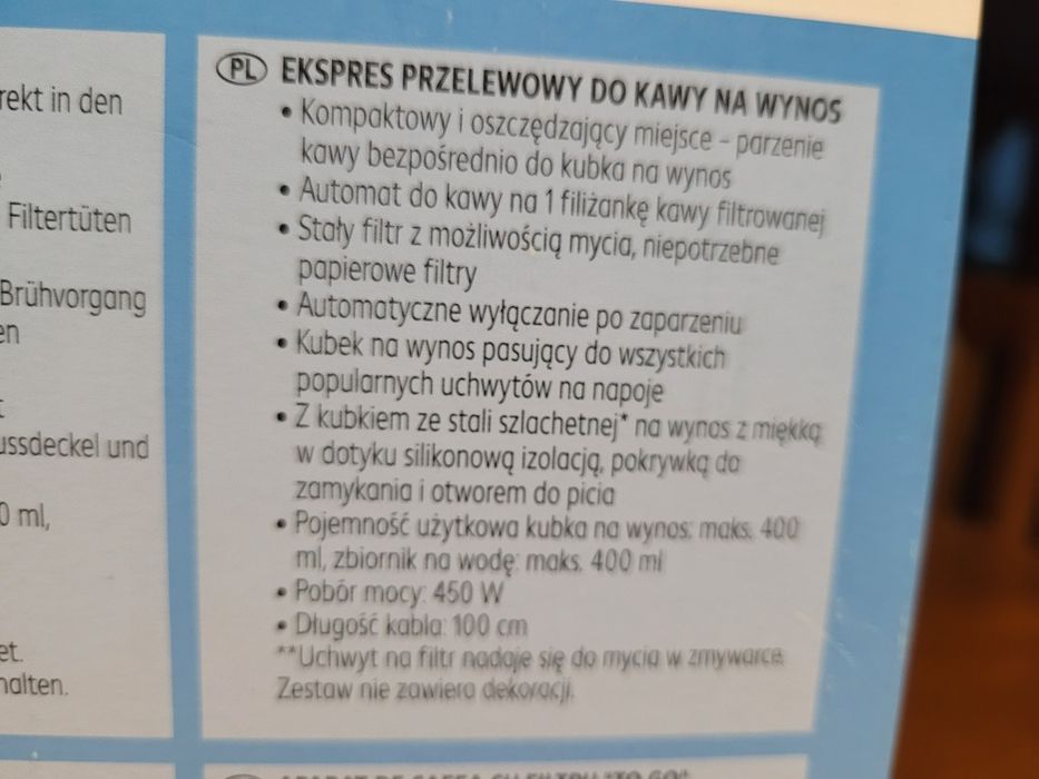 Zaparzacz do kawy