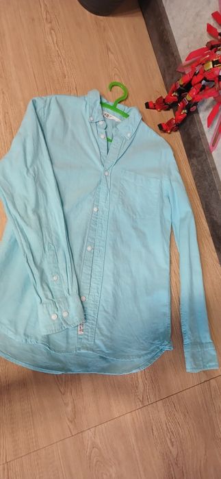 Сорочка на підлітка ніжно голубого кольору