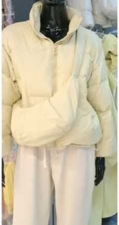 Kurtka puchowa wiosenna