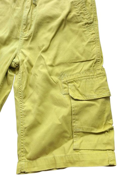 Zielone żółte spodnie męskie szorty LEVI'S Levis S