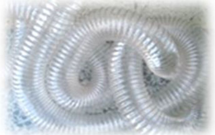 Tubo flexível para  aspiração PU - Varas 10 metros