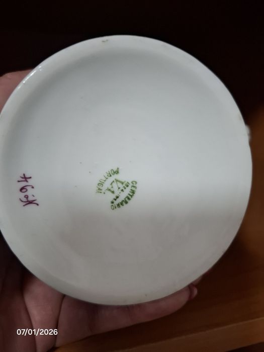 Caneca centenária Vista Alegre