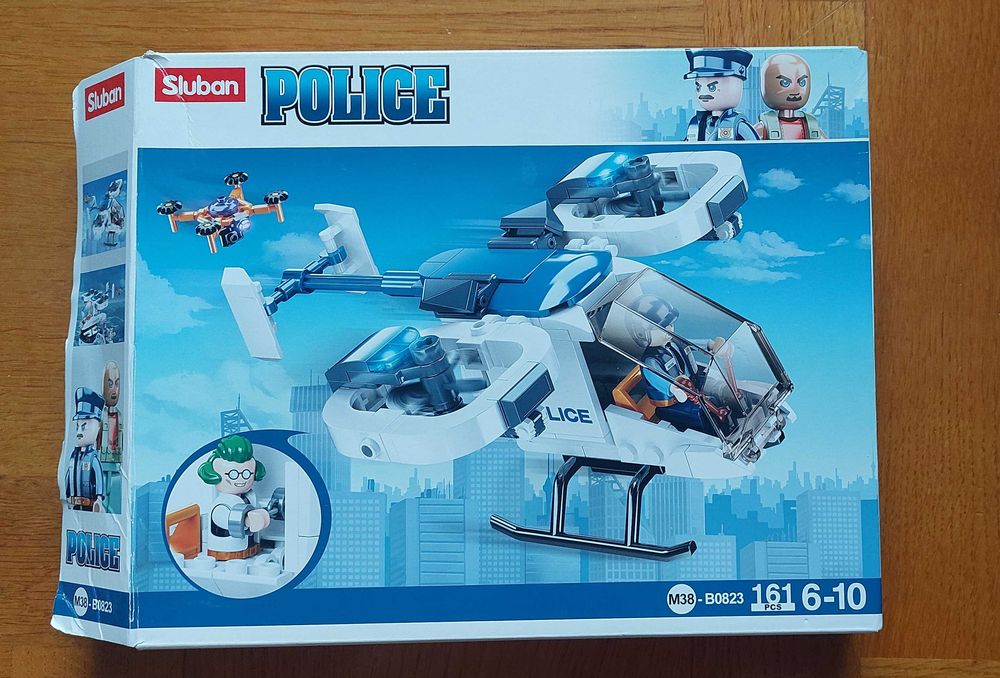 Klocki Sluban helikopter policyjny