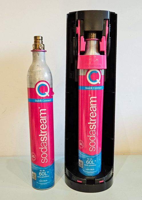 CO2 sodastream QuickConnect Twist Napełnienie lub wymiana