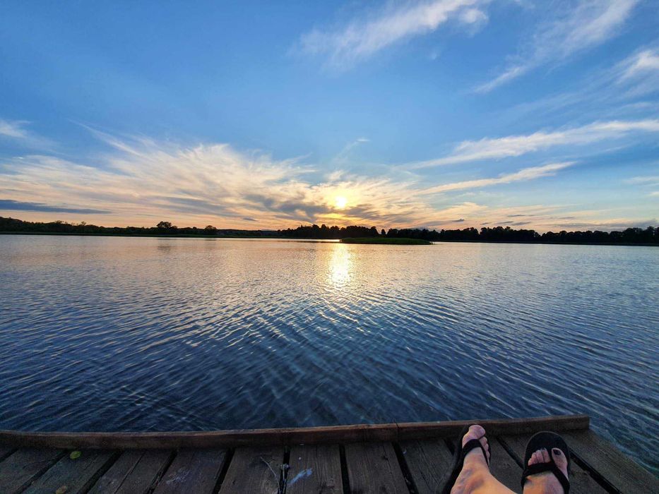 Majówka na MAZURACH. Mikołajki. Nad jeziorem