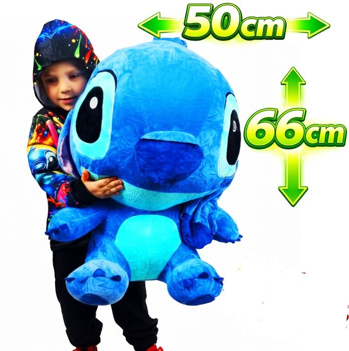 Stitch Stich Sticz Maskotka Duża XXL 66 cm  Zabawka Pluszak