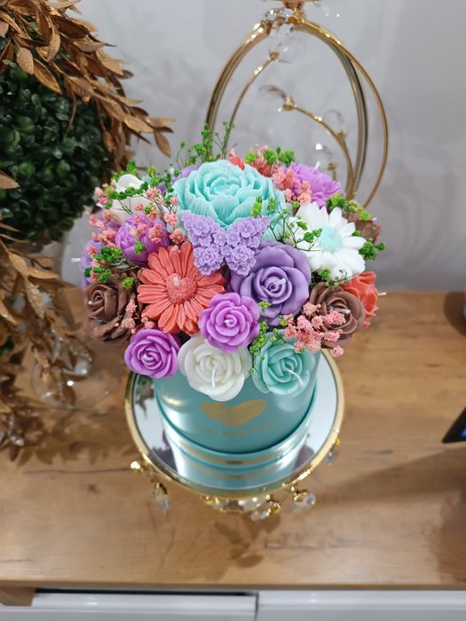 Flowerbox, bukiet świec, bukiet na kazdą okazje