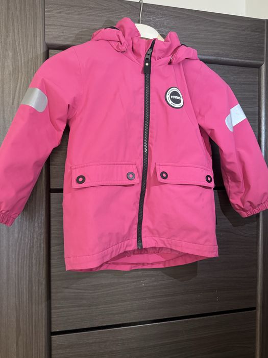 Дитяча куртка Reima Symppis колір рожевий  104+ 6 см