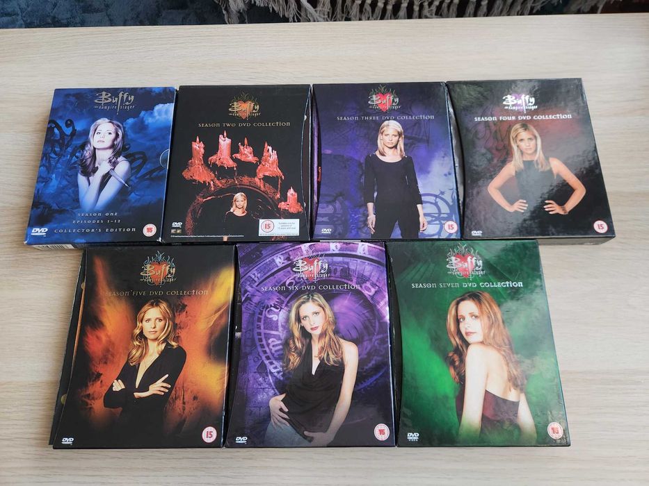 Buffy Vampire Slayer Pogromczyni Wampirów S1-7 Unikatowe wydanie
