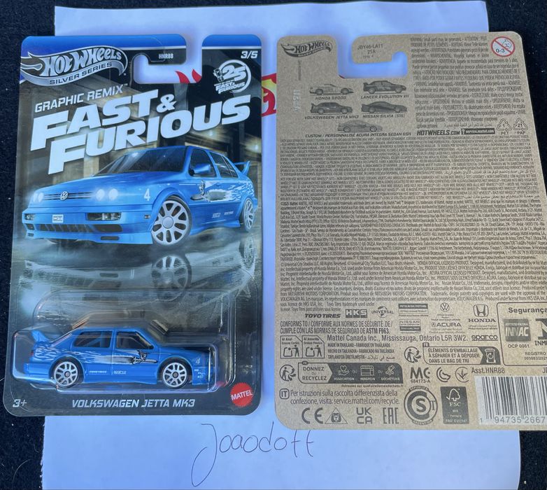 Hot Wheels Fast and Furious