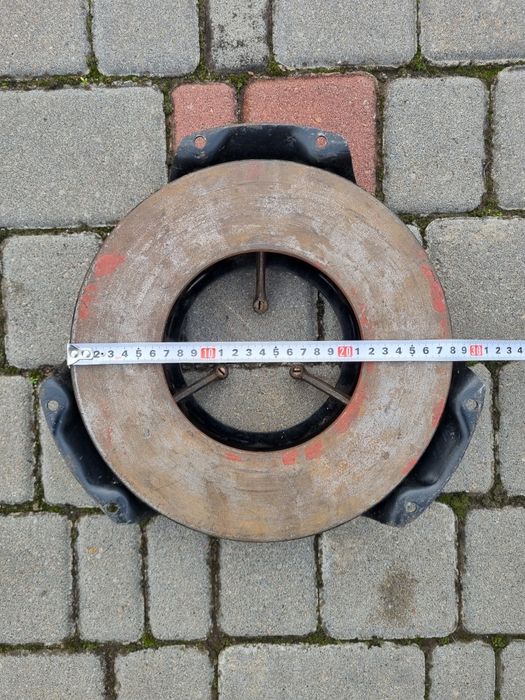 Комплект диск и корзина сцепления на ГАЗ-51, 52, СССР (ТМЗ, г.Тюмень)