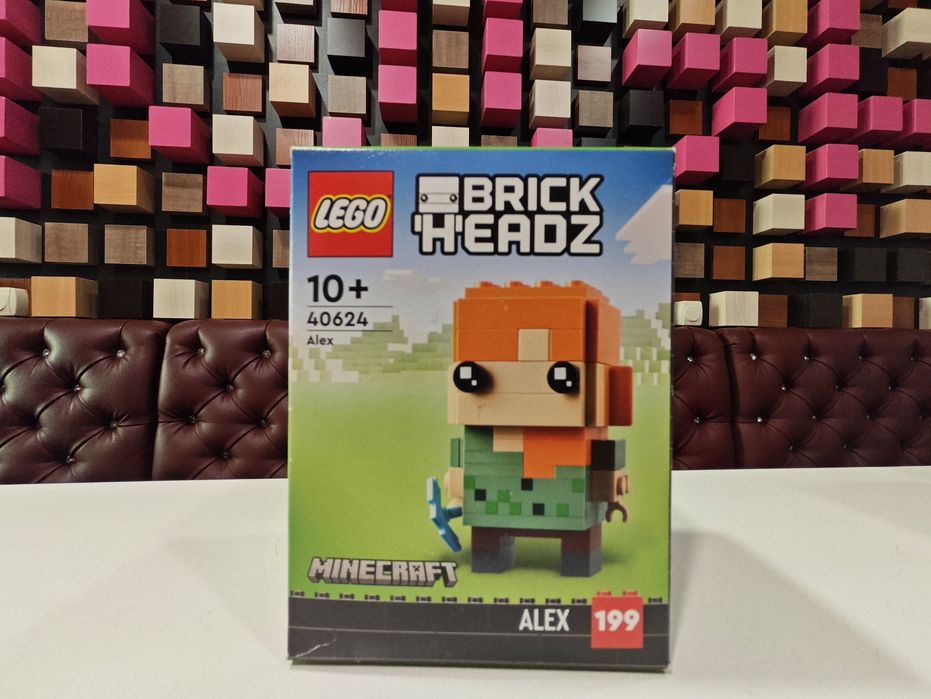 Конструктор LEGO BRICK HEADZ MINECRAFT 40624/40625/40626