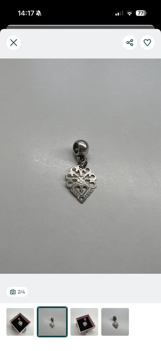 Zawieszka parzenica charms