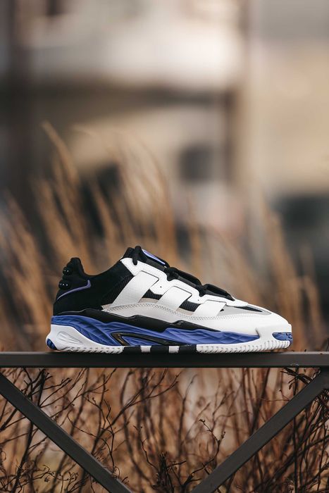 Кросівки Adidas Niteball White/Purple premium