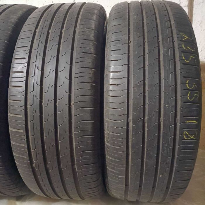 Шини 235/55 R18 комплект літо Continental 6.5мм 2020 рік