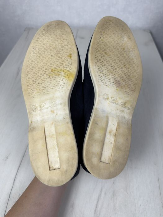 Мужские лоферы Loro Piana, 42, натуральная замша