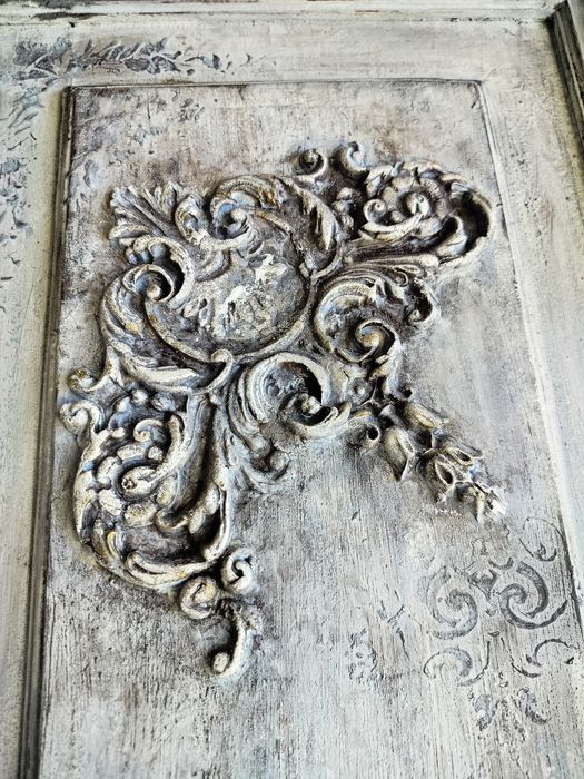 Panel i portyk shabby chic. Komplet