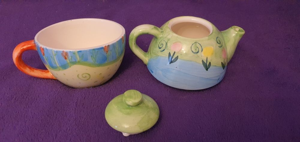 Bule de Chá c/ copo