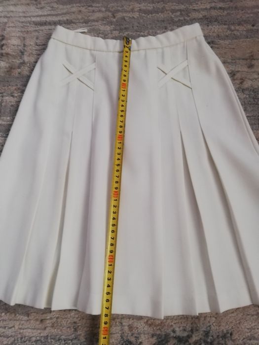 Spódnica r 34 kremowa