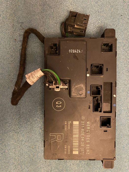 Блоки управління мерседес w211 270cdi