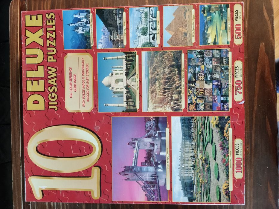 Puzzle 6750 elementów 10 obrazków