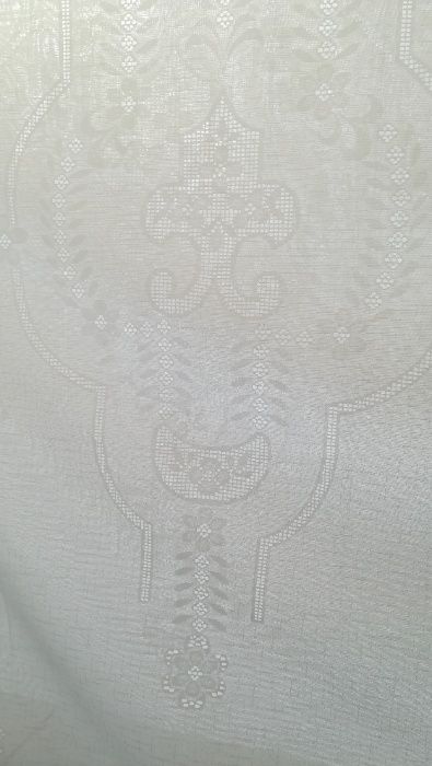 Tecido (nylon branco) para cortinados