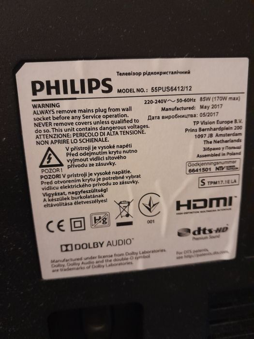 Pilot Philips smart tv android