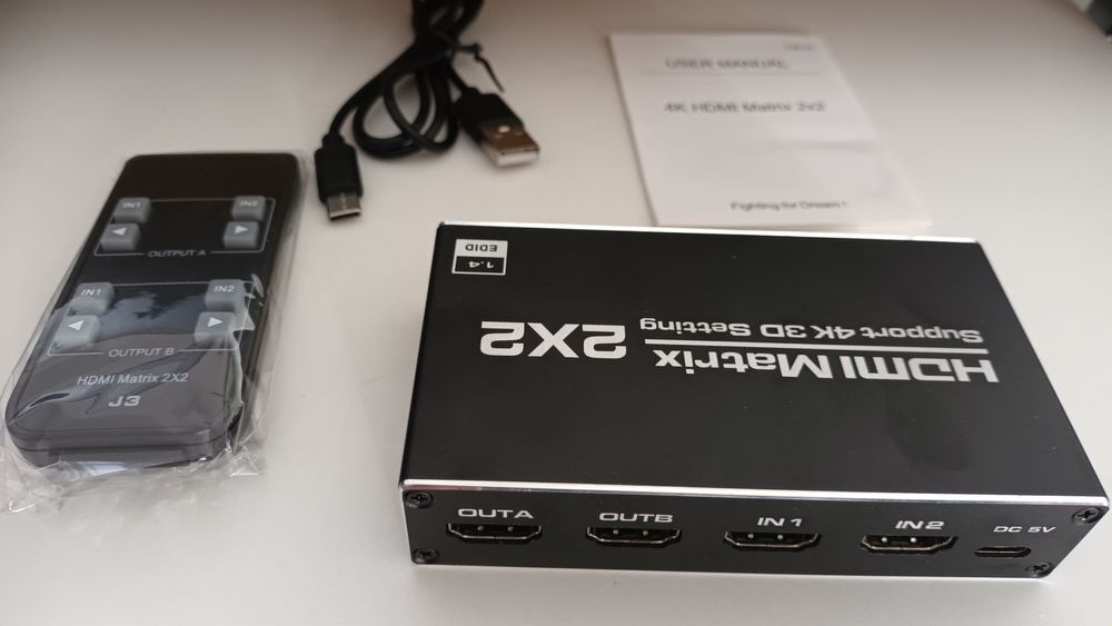 Switch HDMI splitter