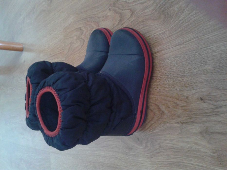 buty chłopięce, śniegowce, Crocs, rozm. 27/28