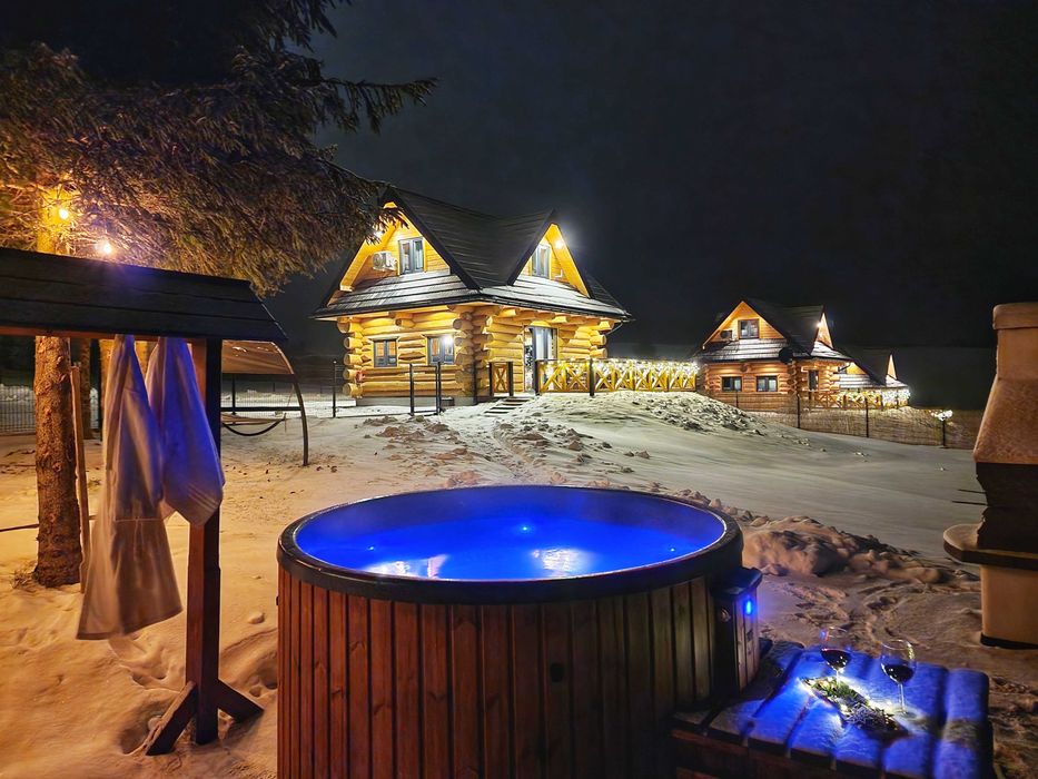 Domek w górach jacuzzi, sauna! Krynica Zdrój Banica Tylicz