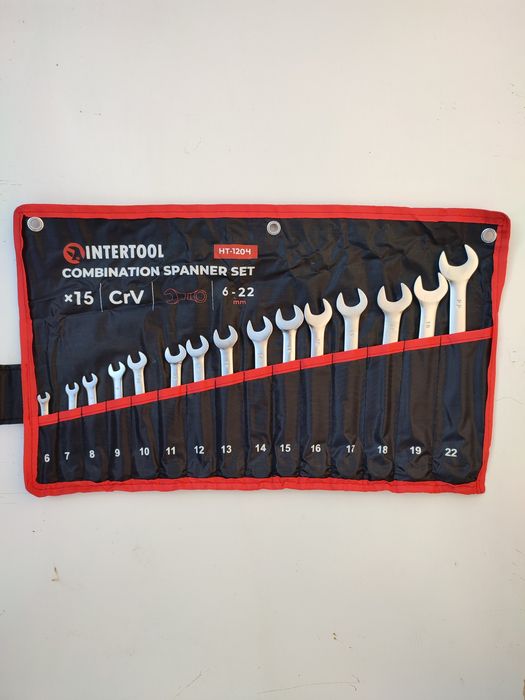 Набор ключей комбинированных 15 ед 6-22  INTERTOOL HT-  1204