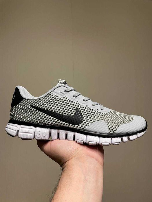Кросівки Nike Free Run 3.0 V3 Light Grey premium | Кроссовки Найк чоловічі