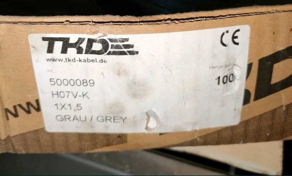 Kabli Elektrycznych  1х1.5