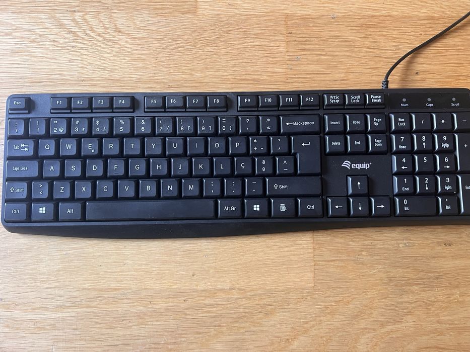 Teclado Equip USB QWERTY Português PT – 105 Teclas