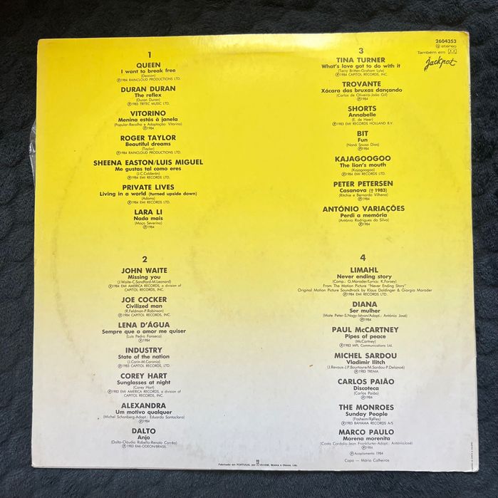 Disco de vinil Jackpot  84