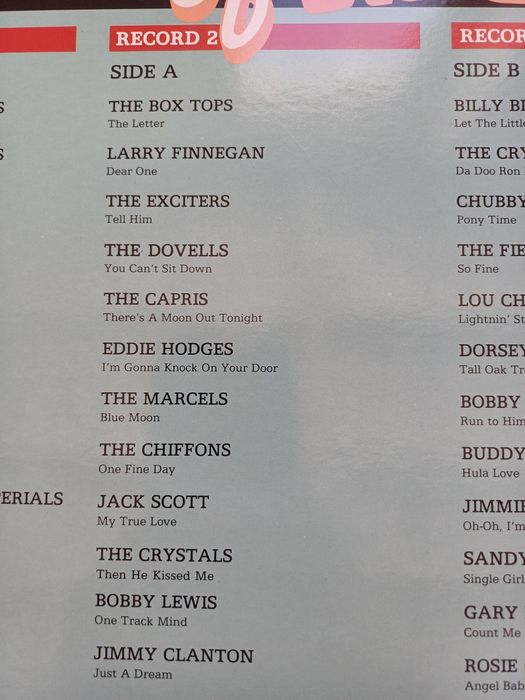 Sound of the 60's - Compilação, vinil