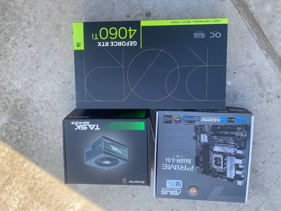 Комп'ютер , Ігровий ПК , для навчання , для роботи ,RTX 4060 TI 16GB