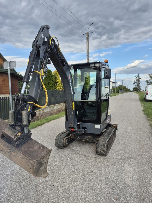 Minikoparka terex tc22 rok 2016