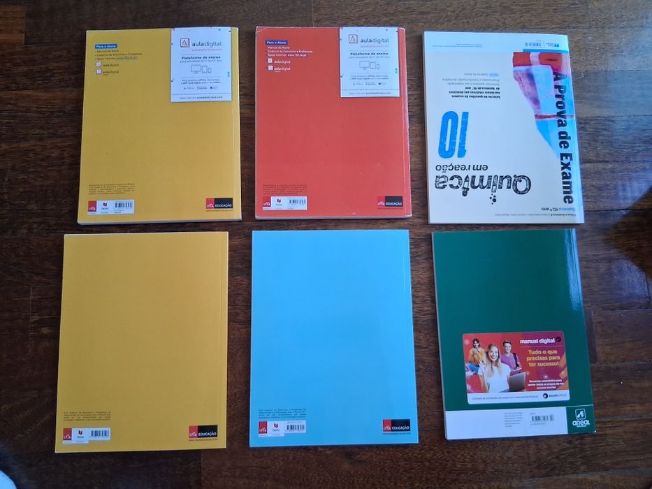 Livros/ Manuais escolares 10º ano como novos