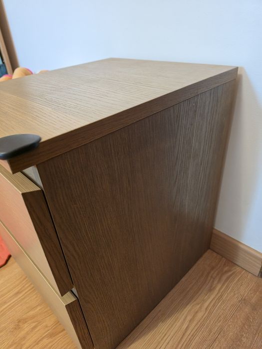 Mesa cabeceira malm carvalho