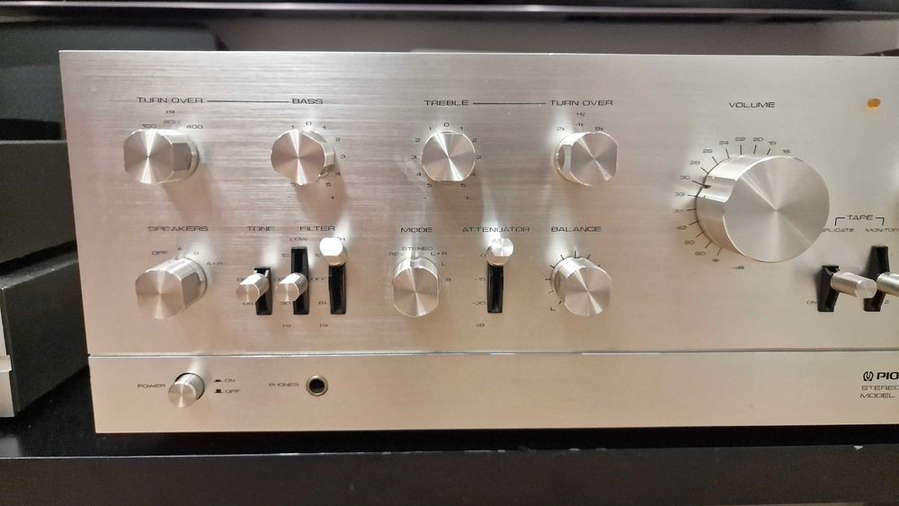 Wzmacniacz PIONEER SA9800 po serwisie