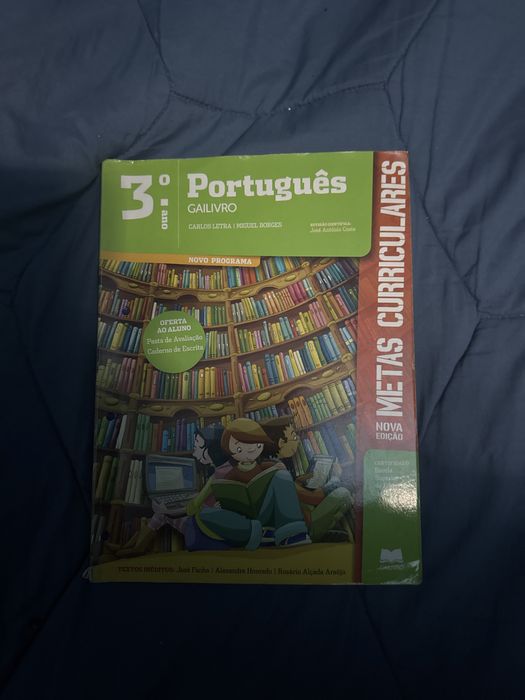 Livro Português GAILIVRO CARLOS LETRA | MIGUEL BORGES