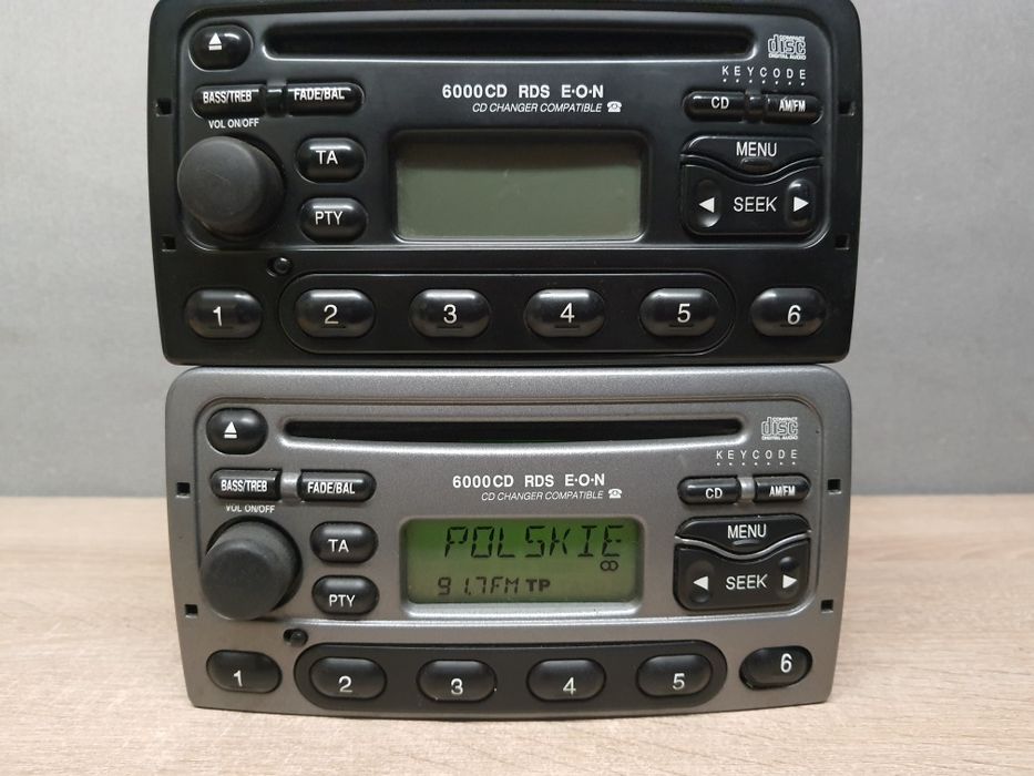 Radio samochodowe Ford 6000 CD + kod / Mondeo Focus Fiesta transit