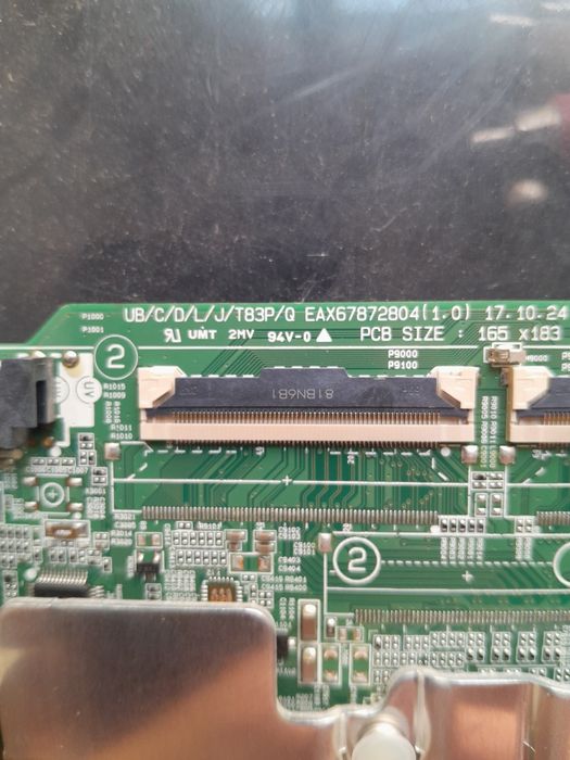 Placa principal mainboard EAX67872804 de TV LG 43UK6300PLB
