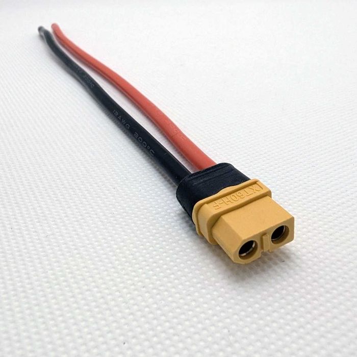 Роз'єми XT60 H Amass з проводом 12AWG - XT60 Female та Male
