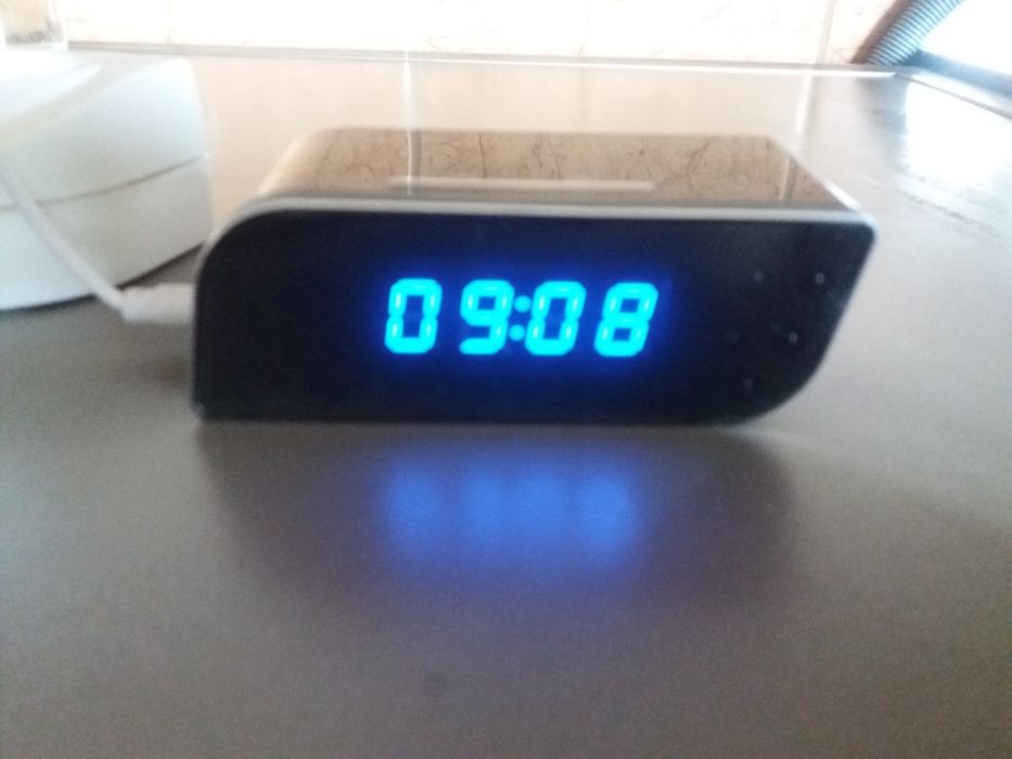 Zegarek budzik kamera WIFI/ANDROID/iOS