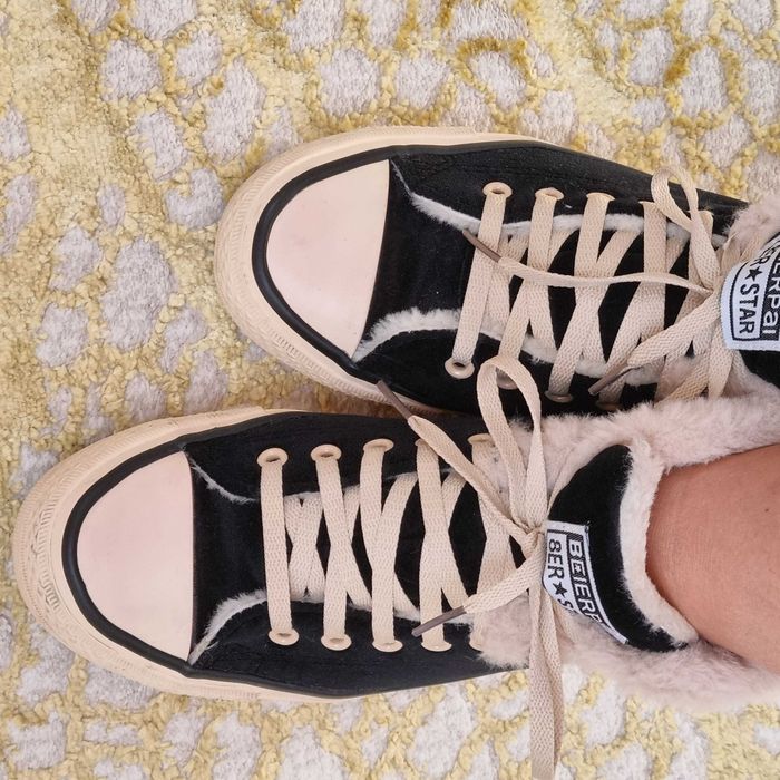 Damskie buty trampki ocieplane aksamitne Beierpai 8er Star 37-37,5