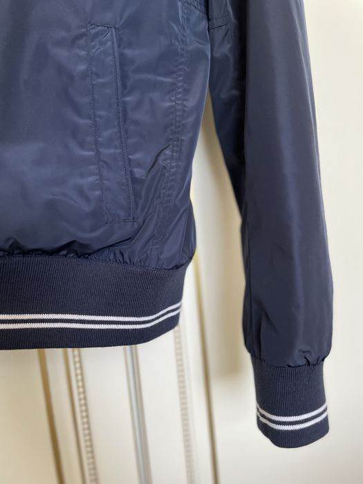 Куртка-бомбер Tommy Hilfiger, р. L (на M-L), синяя, б/у